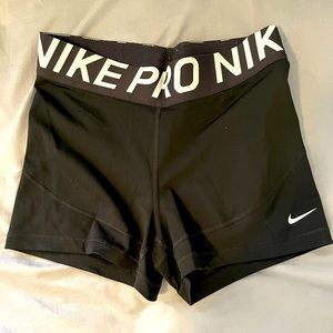 Nike Pro 3” Shorts - Black, Medium